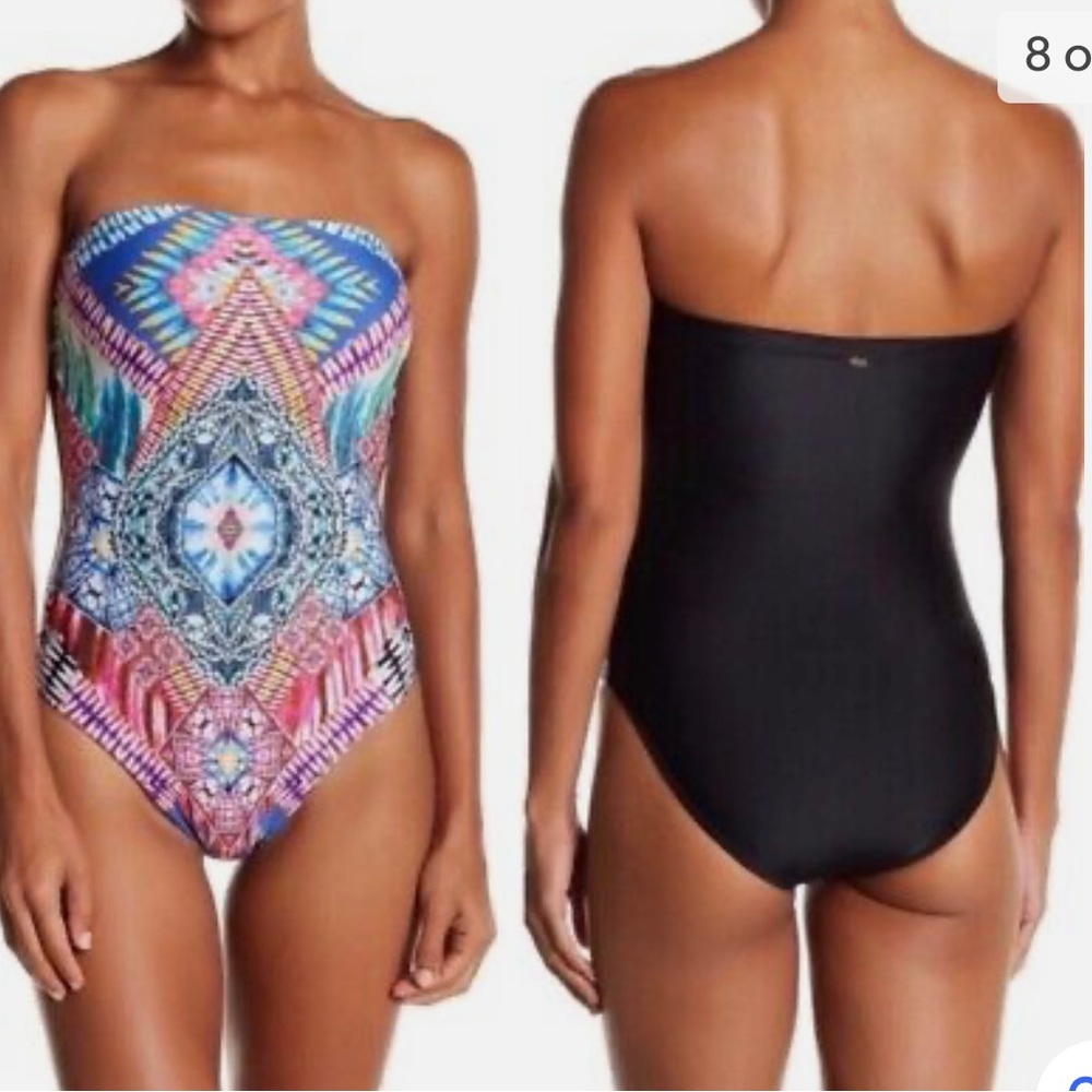 Pilyq bandeau swimsuit never use .